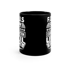 Load image into Gallery viewer, Focus - Black mug 11oz (Design printed on front & back)