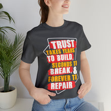 Load image into Gallery viewer, Trust Design No 3 - Unisex T-Shirt
