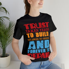 Load image into Gallery viewer, Trust Design No 2 - Unisex T-Shirt
