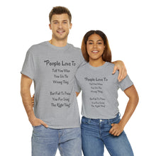 Load image into Gallery viewer, People Love To - Unisex - T-Shirt
