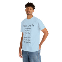 Load image into Gallery viewer, People Love To - Unisex - T-Shirt
